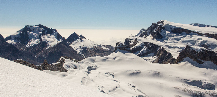 Glaciares tropicales en peligro de desaparición debido al cambio climático